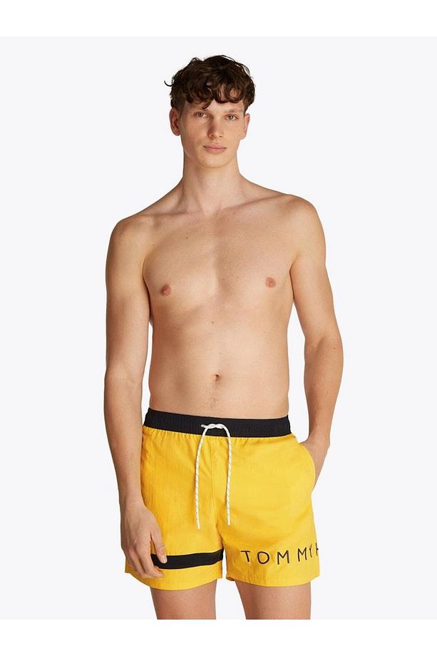 Erkek MEDIUM DRAWSTRING Deniz Şortu - 1