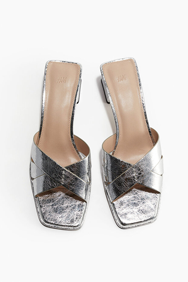 Blok Topuklu Sandalet - 3