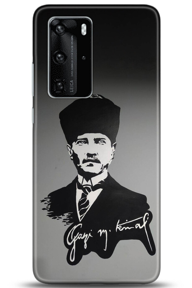 Huawei P40 Pro Case Hd Printed Case - Custody Series 5112
