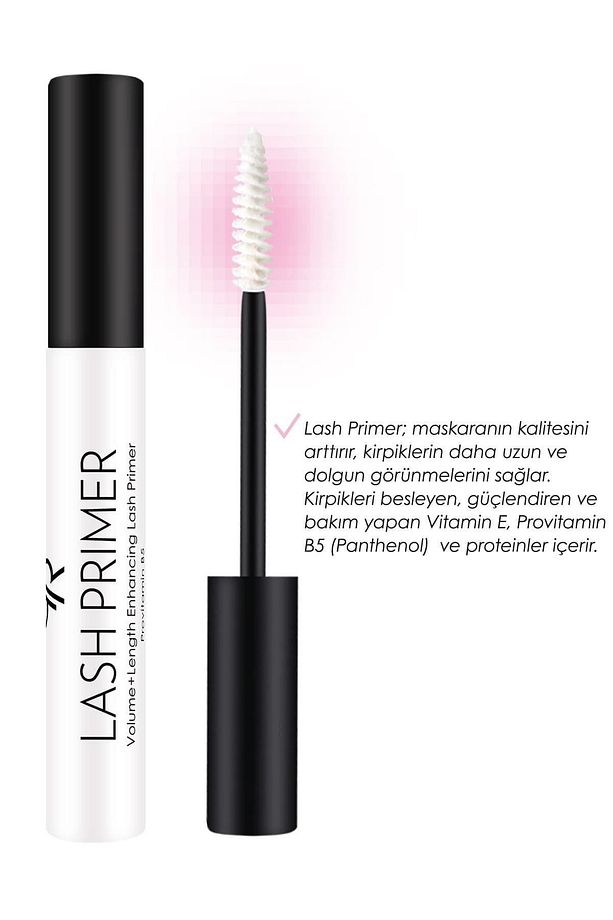 Lash Primer Mascara Hacim ve Uzunluk Veren Kirpik Bazı 9 ml - 3