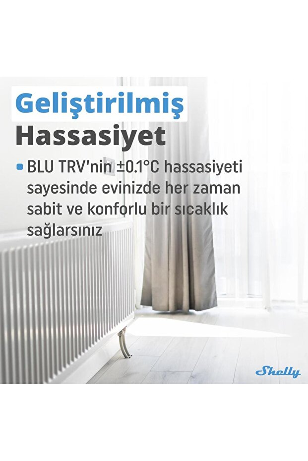 BLU TRV Akıllı Termostatik Radyatör Vanası - 4