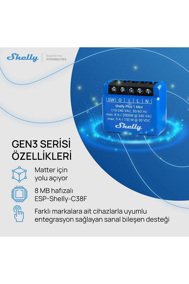 1 Mini Gen3 Akıllı Röle - 6
