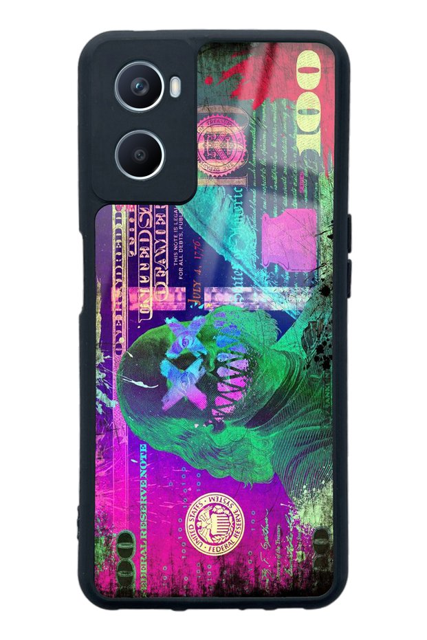 Oppo A96 Joker Dolars Design Glossy Phone Case