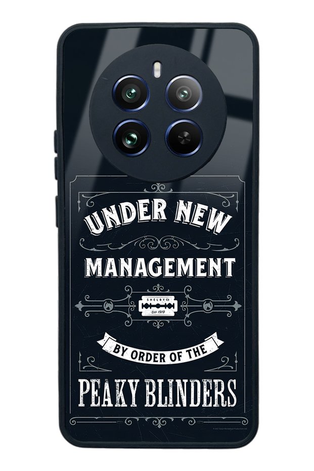 Oppo Realme 12 Glossy Phone Case with Peaky Blinders Management Design