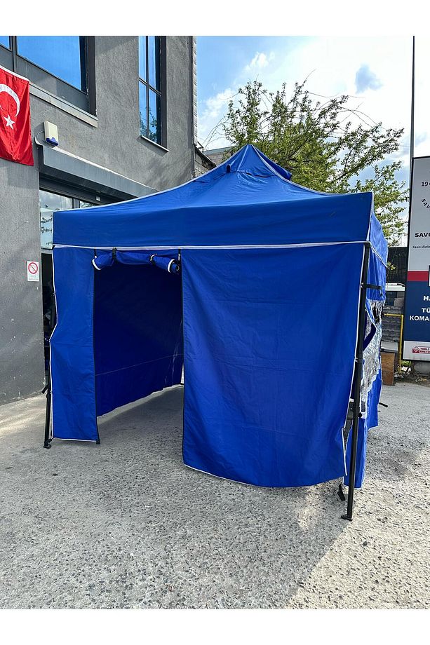 3X3 MT. Alimunyum Direkli Gazebo Çadır Kamp Çadırı - 2