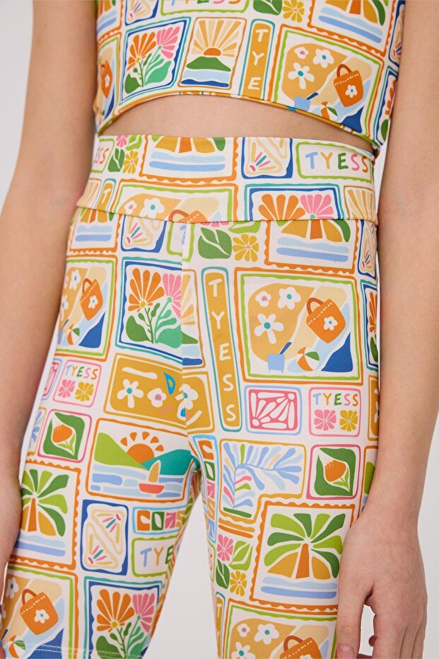 الجوارب الفتاة منقوشة - 3