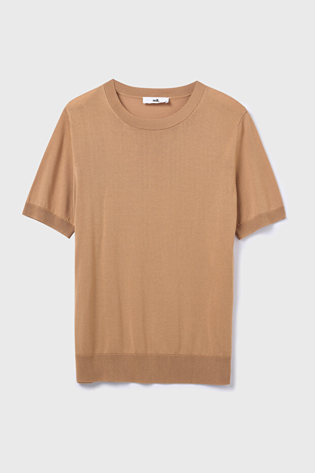 Kısa Kol Triko Bluz - 6