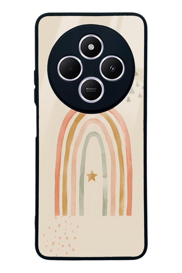 Xiaomi Redmi A4 Glossy Phone Case with Watercolor Art Design