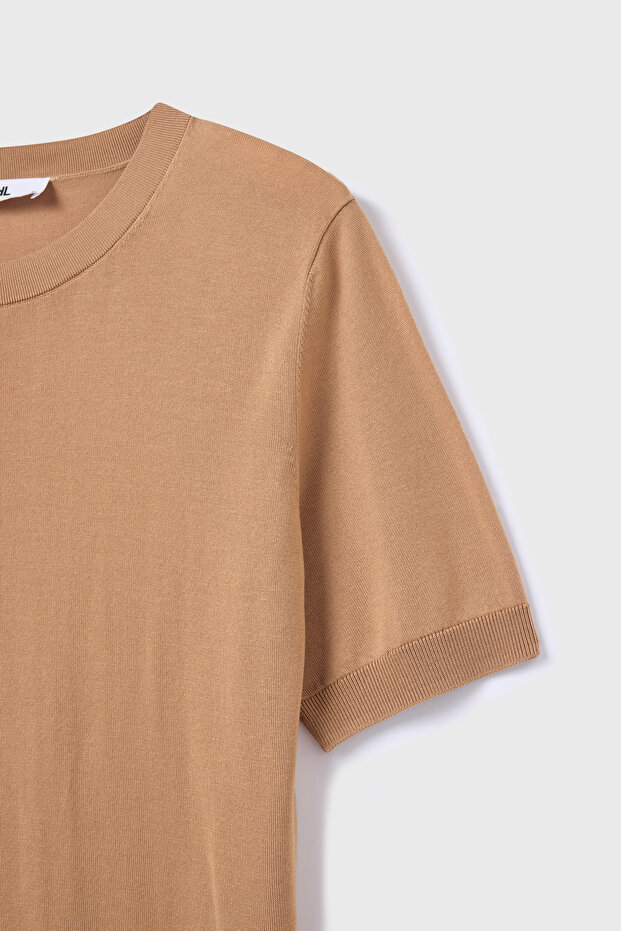 Kısa Kol Triko Bluz - 7