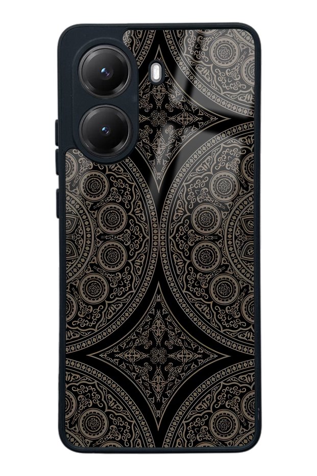 Xiaomi Poco X7 Pro Glossy Phone Case with Ottoman Motif Design