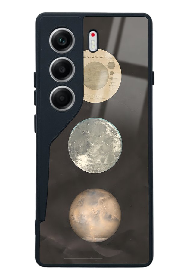 Tecno Camon 40 Night Moon Design Glossy Phone Case