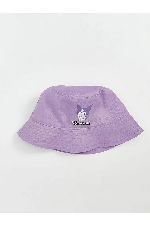 LCW ACCESSORIES Lila Baskılı Kız Çocuk Bucket Şapka - 2