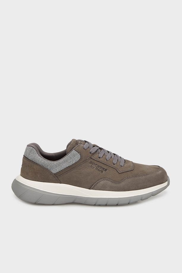 Deri Logolu Sneaker Ayakkabı Erkek AYAKKABI 238572N 5FX - 1