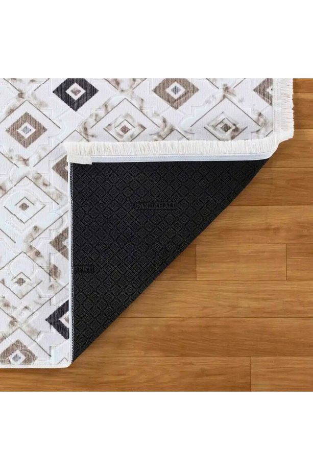 Kaymaz Taban Yumuşak Dokulu 6m² Salon Halısı - 2