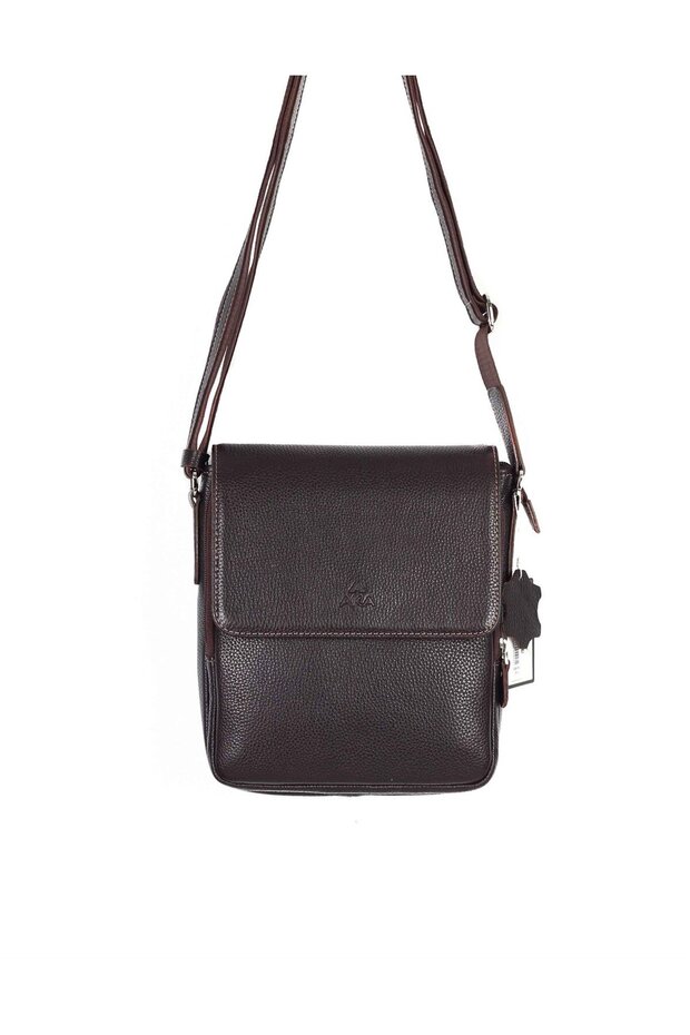 Leather Brown Shoulder Bag 303 4