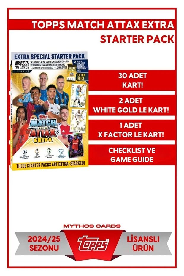 Match Attax Extra 24/25 - Starter Pack - 1