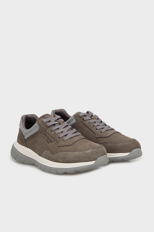 Deri Logolu Sneaker Ayakkabı Erkek AYAKKABI 238572N 5FX - 2