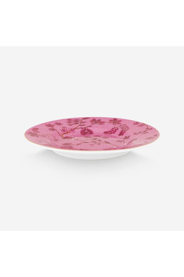 Jolie Pembe Porselen Petit Four Tabağı 12 Cm - 6