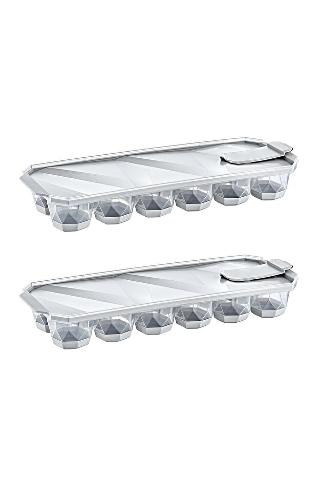 2Li Set Krista Kolay Buzluk Gri - 1