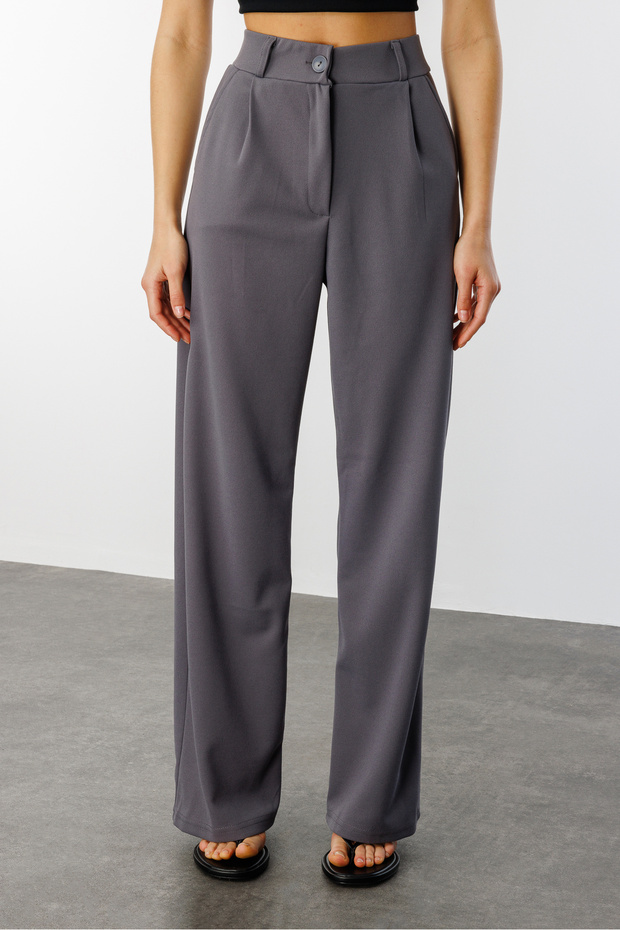 Women's Oversize Palazzo Trousers Pantolon-001