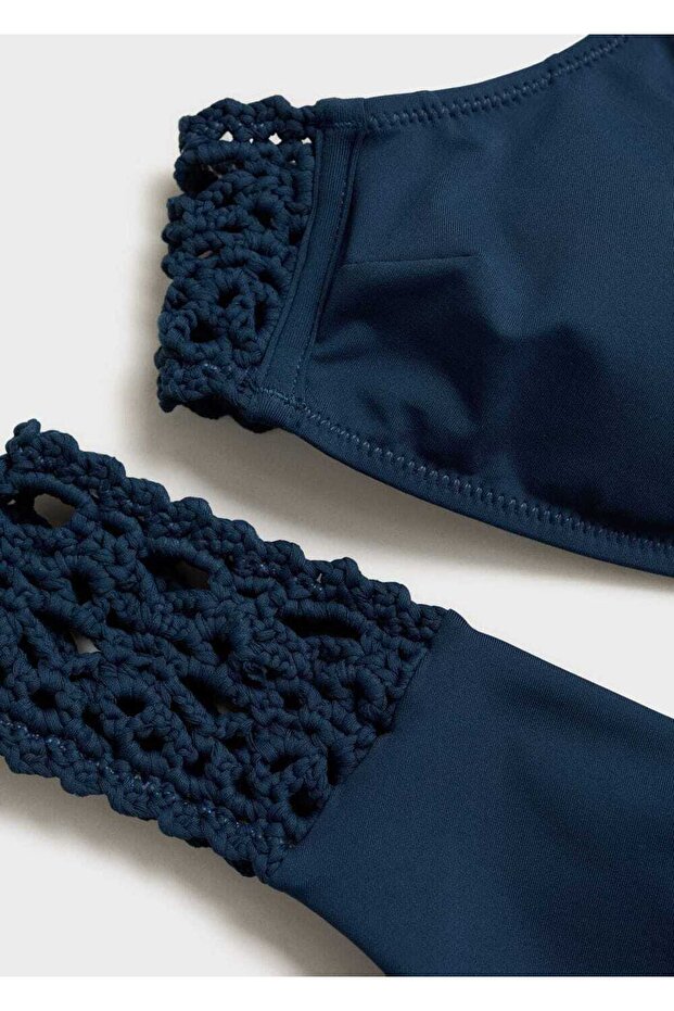 Kroşe bikini üstü - 6