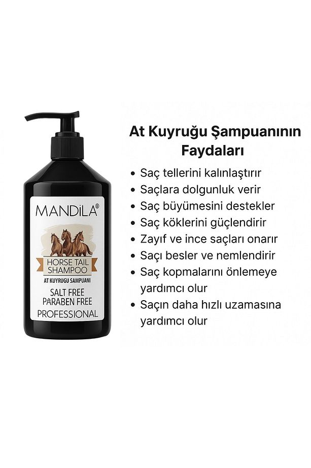 At Kuyruğu Şampuanı 1000 Ml - 4