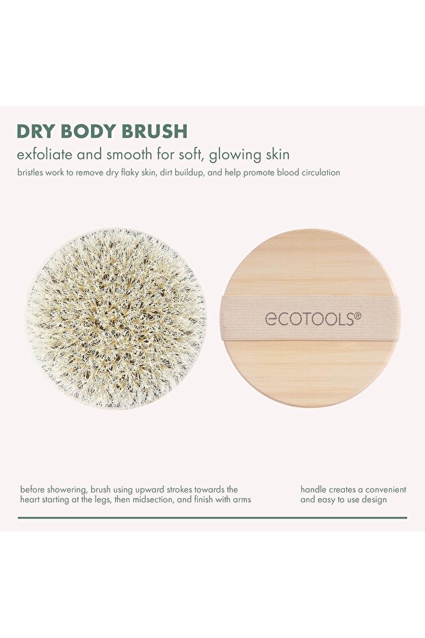 Dry Body Brush (Gray) - 2