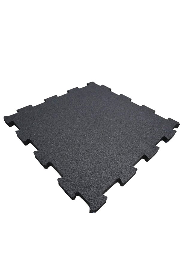 20MM Black Rubber Heavy-Duty Floor Exercise Mat , Interlocking Floor Tiles ( 1 Squared Meter )