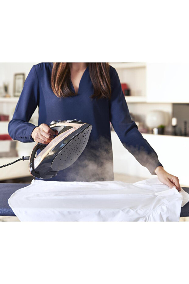 Micro-calc Filtre Sistemi Turbo Buhar Gücü 260 Gr/dk Durilium Airglide Tabanlı Ütü - 5