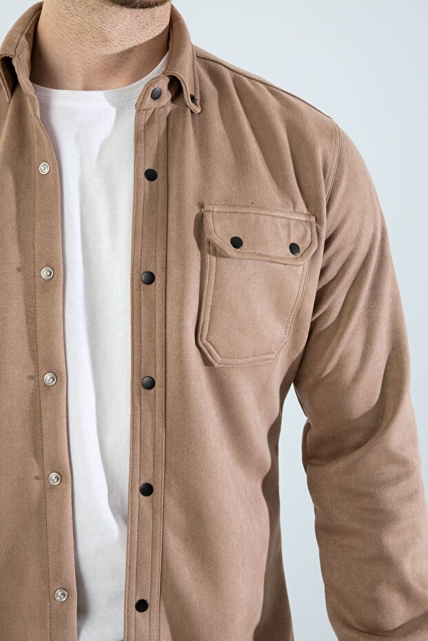 Men's Suede Spring Jacket - 2