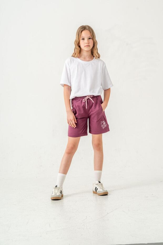 Jaime Le Bullet Embroidered Girl's Shorts