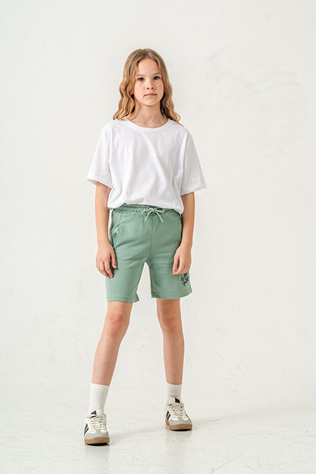 Jaime Le Bullet Embroidered Girl's Shorts