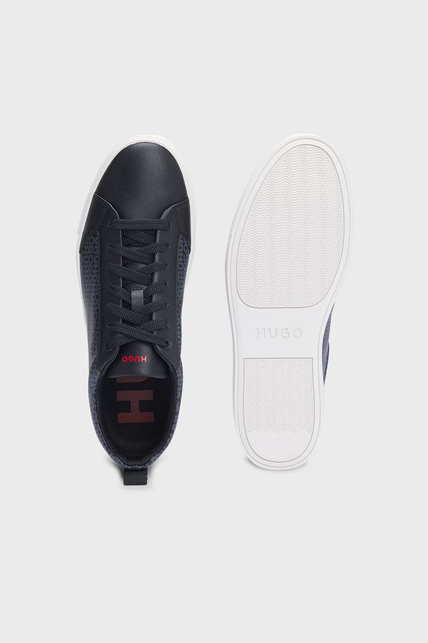 Monogram Logo Baskılı Kalın Taban Sneaker Ayakkabı Erkek AYAKKABI 50531398 001 - 4