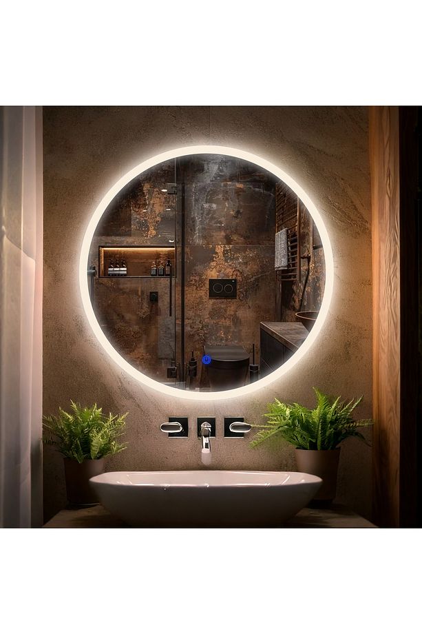 Orbit Led'li Kumlamalı Lavabo & Banyo Aynası (Dokunmatik Sensörlü) - 1