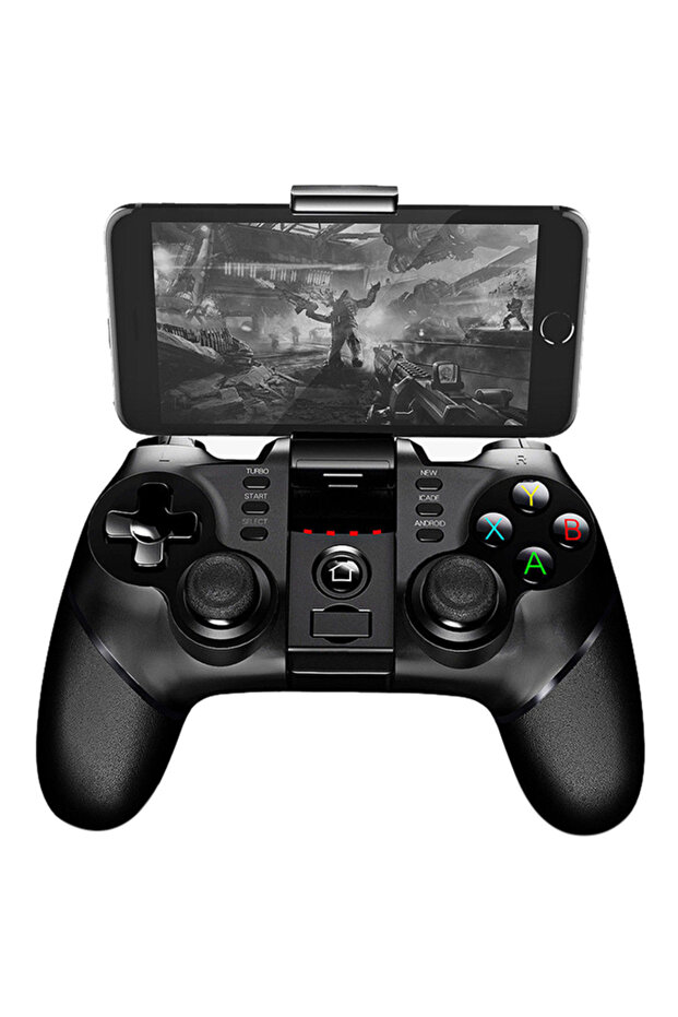 Bluetooth Game Controller With Bracket For Android/ios - Wireless 4.1 - 1