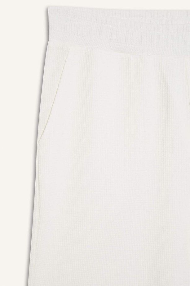 %100 Pamuk Regular Fit Dokulu Waffle Şort E2591ax25sm - 2