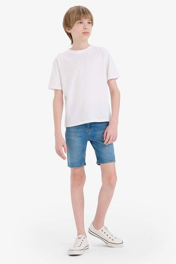 Erkek Çocuk Jean Şort D7899A825SM - 3