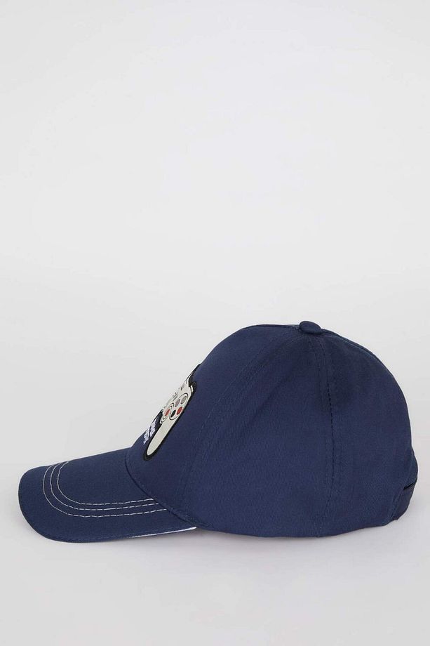 Erkek Çocuk Nakışlı Pamuklu Cap Şapka D8404A825SM - 3