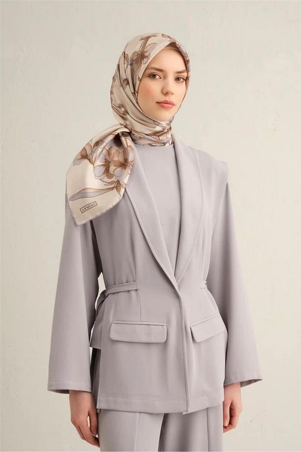ARMİNE SURA İPEK EŞARP 2025 YAZ SEZONU 9324D01-82 - 3