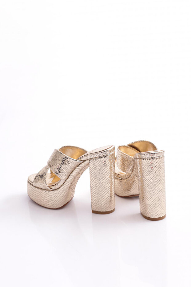 26 Kadin Kalin Taban Çapraz Şerit Terlik - 3