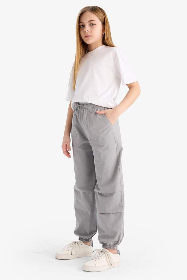 Kız Çocuk Paraşüt Jogger Paça Pantolon E0160a825sm - 4