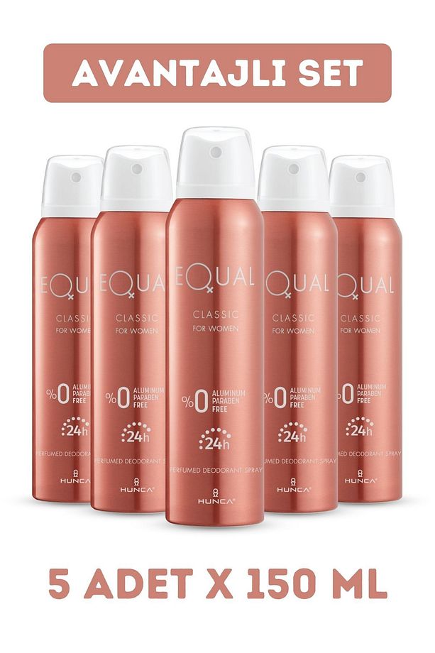 Classic Kadın Deodorant ( 5 Adet X 150 ml ) - 1