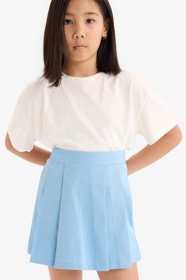 Kız Çocuk Gabardin Pileli Şort Etek E2648a825sm - 3
