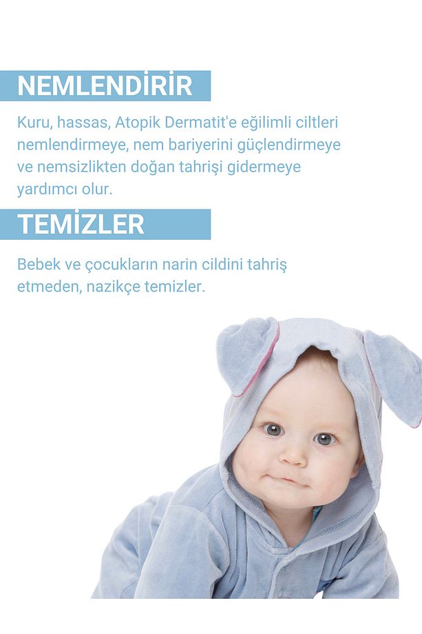 Bebek Ve Çocuklar Için Emolient Şampuan 200ml - Emollient Shampoo 200 Ml (saç-vücut) 8681877436141 - 5