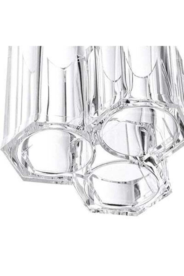 صندوق تخزين مستحضرات التجميل شفاف - 3