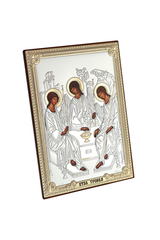 Holy Trinity Silver Icon - 1