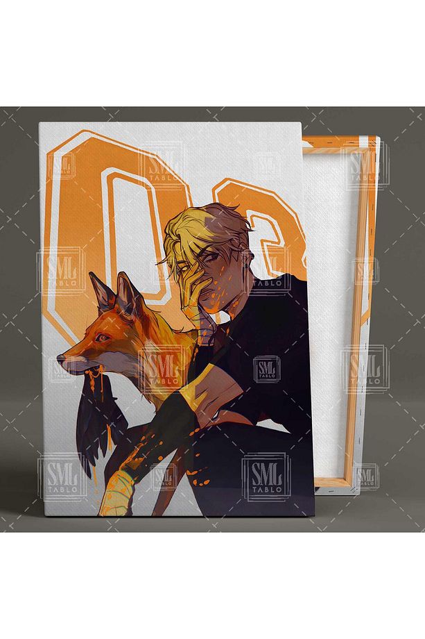 All For The Game Serisi Neil Josten Kitap Karakteri Dikey Kanvas Tablo - 2