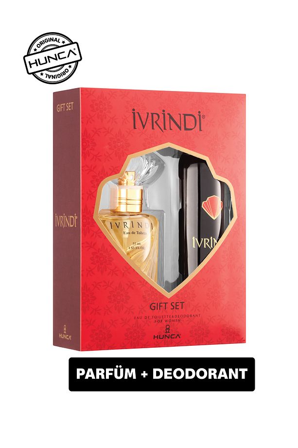Kadın Parfüm Seti ( Edt Parfüm 55 ml & Deodorant 150 ml ) - 1