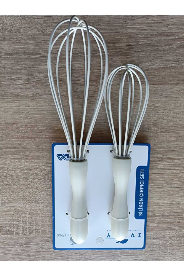 Silikon Çırpıcı Set2'li Bej - 1