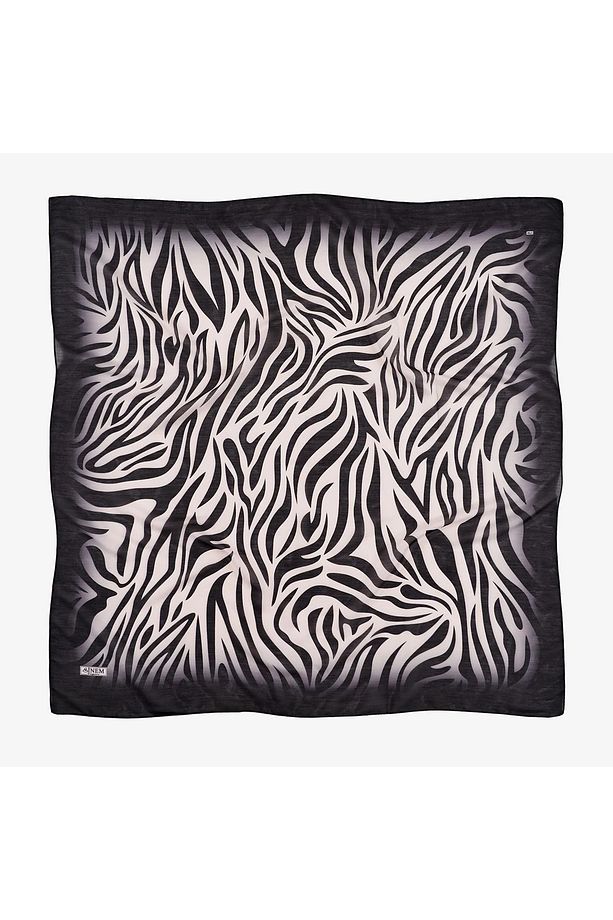 Hediyelik Zebra Desenli Dijital Elegance Pamuklu Eşarp Yazma (15 Adet) - 5